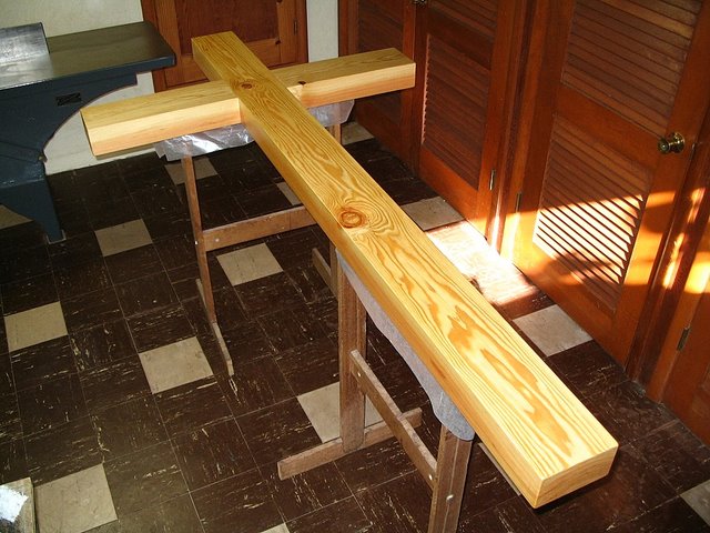 Finished Cross from Back